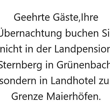 Uebernachtungsmoeglichkeit In Maierhoefen Grunenbach Экстерьер фото